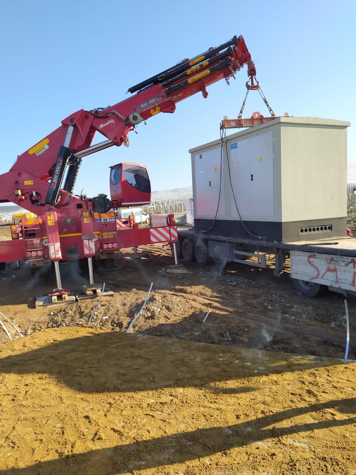 Kiosk tipi trafo kurulumu