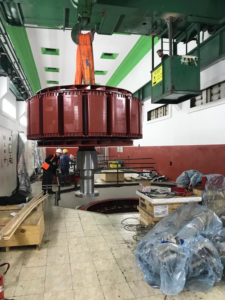 Generator rotor maintenance/installation